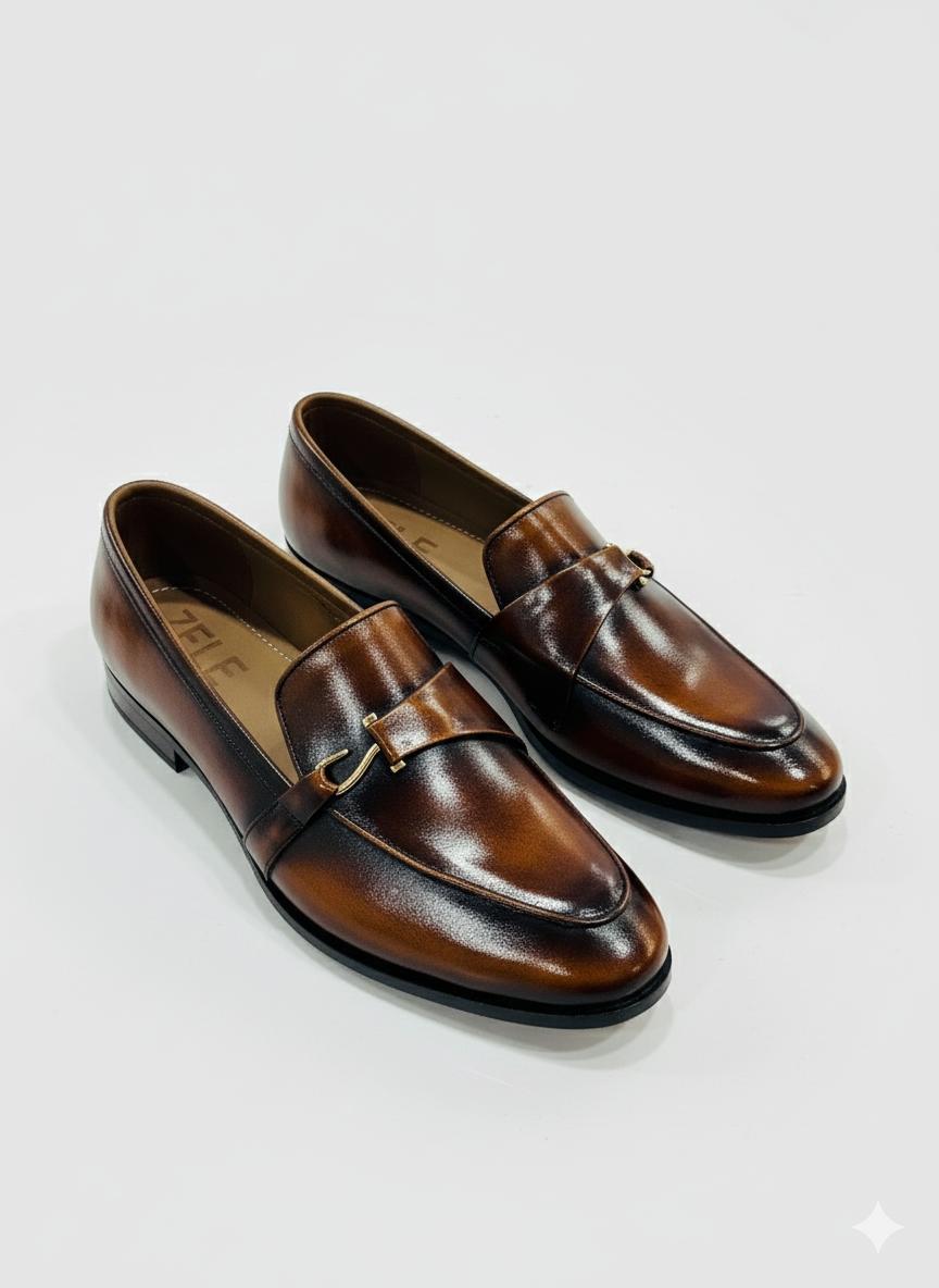 SIDE L BUKLE BROWN
