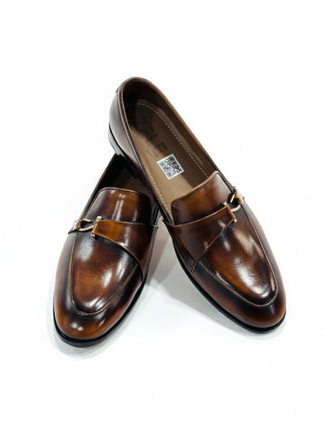 SIDE L BUKLE BROWN